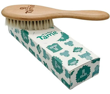 Cepillo De Madera Premium Para Bebés, Suave Y Delicado