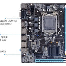 Tarjeta Madre H61 Socket 1155 6 Usb Hdmi Puerto Nvm Nueva Negro