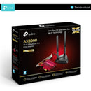 Tp-link, Tarjeta Pcie Wifi 6 Ax3000 + Bt 5.2, Archer Tx3000e