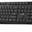 Combo Teclado + Mouse Inalambrico Genius Km-8206s Negro