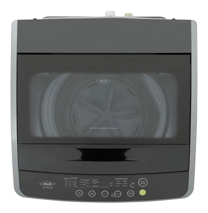 Lavadora Haceb Digital Carga Superior 11 Kg 110v - 120v Grafito