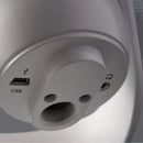 Micrófono Blue Yeti Condensador Omnidireccional color silverS