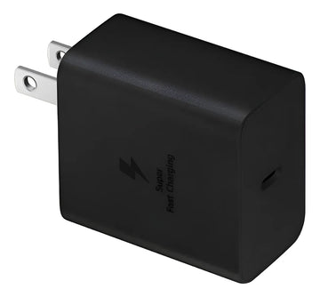 Cargador Carga Rápida 25w Adaptador Samsung Original Negro