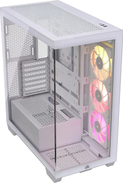 Gabinete Corsair 3500x Argb Mid-tower Atx Icue Link Blanco