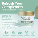 Crema Hidratante Era Organics Tea Tree Para Piel Grasa 7x