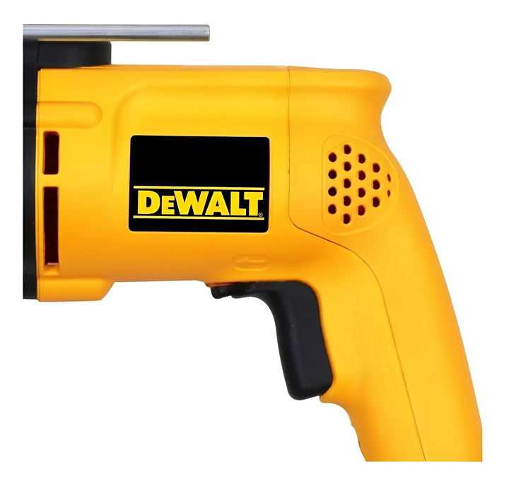 Taladro de impacto eléctrico DeWalt DW508S de 800 W, 13 mm y accesorio con caja de cartón de, 50 Hz/60 Hz