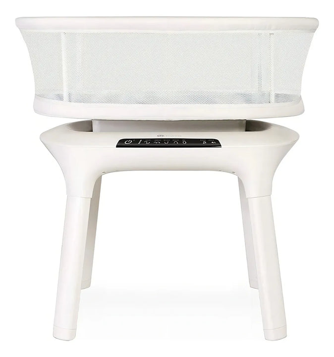 4moms Mamaroo Sueño Cuna, Moisés Del Bebé Bluetooth Y Mueble Color Blanco