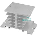 Disipador De Aluminio Base Reles De Estado Solido Foltek