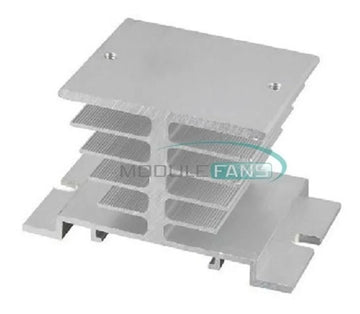 Disipador De Aluminio Base Reles De Estado Solido Foltek