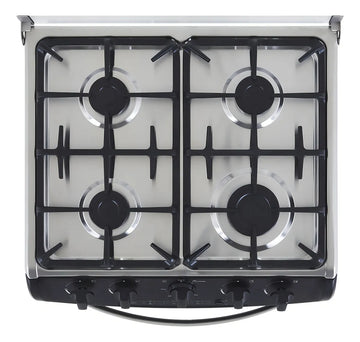 Estufa Orégano Haceb 60 Cms Gas Propano Negra Color Negro