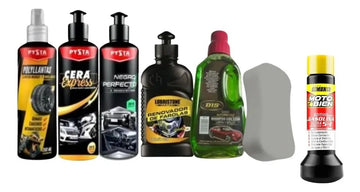 Kit Limpieza Vehiculos 12 Productos