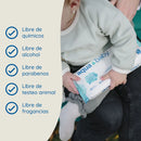 4 Pack Toallitas Húmedas De Agua Aqua Baby 240 Unidades 4 Pack Pañitos Húmedos