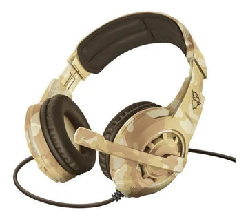Auriculares gamer Trust GXT Radius GXT 310 desert camo