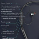 Auriculares Bluetooth Deportivos Batería De Larga Duración Negro