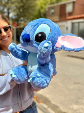 Peluche Stich Grande 45cm Premium Perfumado Azul