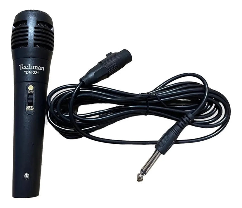 Cabina Activa 15 Audio Sound As-900 Base Y Micrófono 9000w Negro