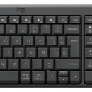 Combo Bluetooth Logitech Mk250, Teclado Y Mouse Compactos Mouse Negro Teclado Negro