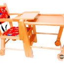 Silla Comedor Para Bebé Plegable De 3 Funciones Estampado Varios