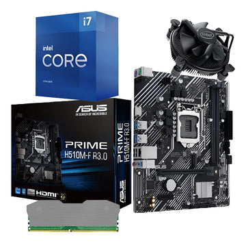 Combo Board H510 Procesador Intel Core I7 11700f Ram 16gb Pc