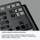 Teclado HyperX Alloy QWERTY Red- Linear inglés US color negro con luz RGB