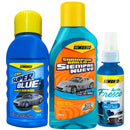 Shampoo Brillo Simoniz 500ml Y Cera Superblue Y Ambientador