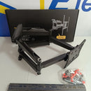 Soporte Televisor Tv 32 75 Pulgadas Doble Brazo Fino Grueso Negro