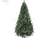 Árbol de Navidad Montañes 1.5m 266 Puntas Gio Home Pino Navideño Look Natural Base Plastica Artificial para Decoración con Bolas Adornos Extensiones Cintas Bombillos Botas Campanas Luces Estrella Noel