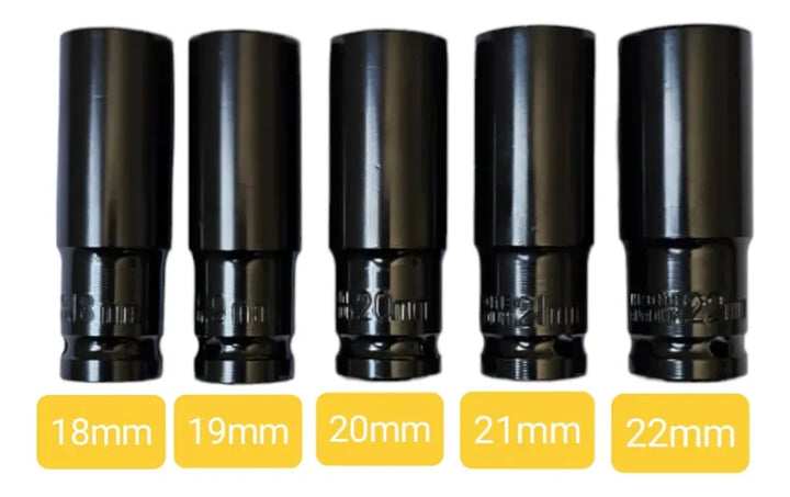 Pistola Llave De Impacto Inalámbrica De 1/2 Reversible 128v Amarillo