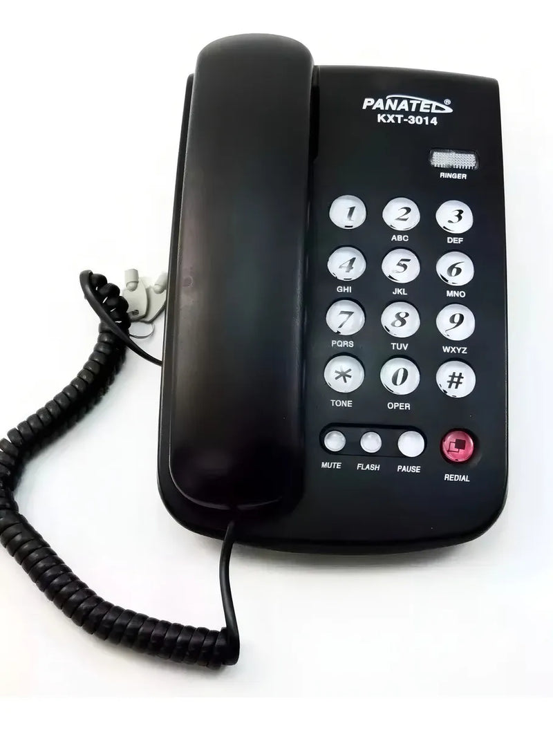 Teléfono Panaphone kxt-3014 fijo - color negro