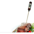 Termometro Digital Lcd Pincha Carne -50° A 300° 4 Botones Color Blanco
