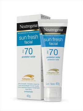 Protector Solar Neutrogena Fresh Facial Fps70 X 40G