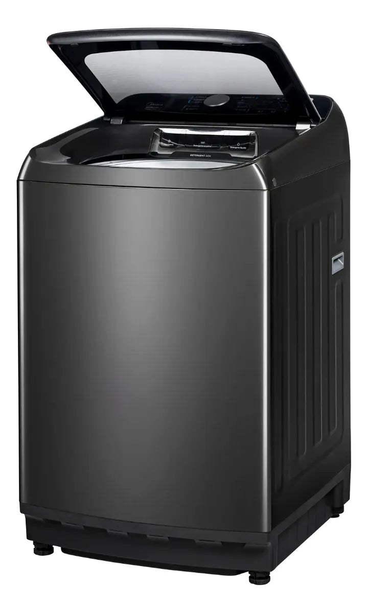 Lavadora Midea 16 Kg Wave Wash Gris Carga Superior