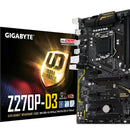 Mother Board Gigabyte Ga-z270p-d3 Lga1151, Intel Z270 Ddr4 Negro