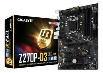 Mother Board Gigabyte Ga-z270p-d3 Lga1151, Intel Z270 Ddr4 Negro