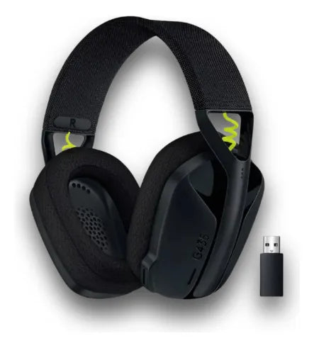 Diadema Gamer Inalambrica Bluetoot Ultraligera G435 Logitech Negro