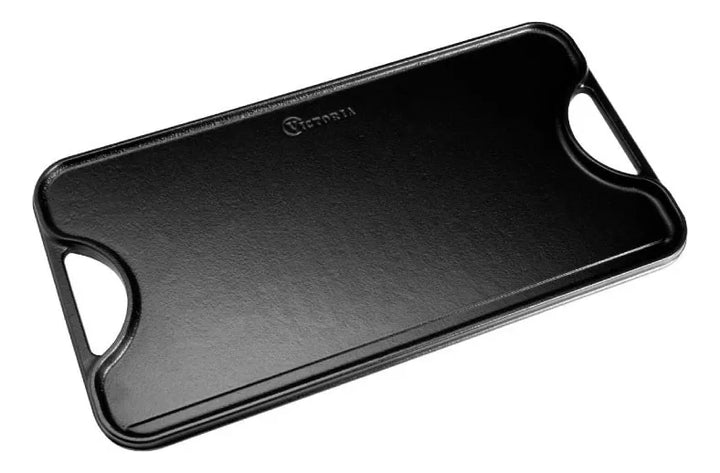 Plancha De Hierro Fundido Curado Victoria® 47x25 Cm