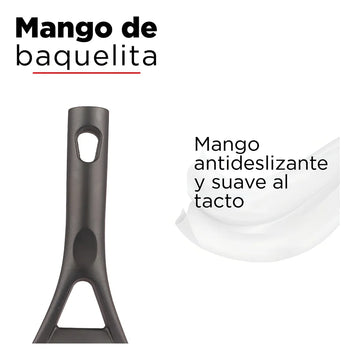 Sartén Circular Antiadherente Gris 24 Cm