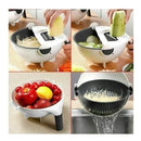 Cortador De Verduras De Cesta Húmeda De Cocina Multifunción