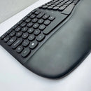 Combo Teclado Mouse Inalambrico Ergonomico Receptor Usb Weib Teclado Negro