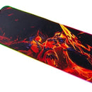 Mouse Pad Gamer Xtrike Me Rgb Alfombra Goma Antideslizante Negro
