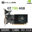 Tarjeta Gráfica Mllse Gt 730 4gb 4gb Gddr3 128bit
