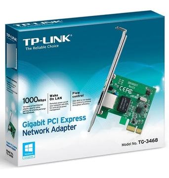 Tp-link, Adaptador De Red Pci Express Gigabit, Tg-3468