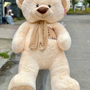 Oso De Peluche Gigante 1,85mts + Obsequios Perfumado Beige