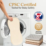 Forro De Cambiador Impermeable Y Fácil De Limpiar