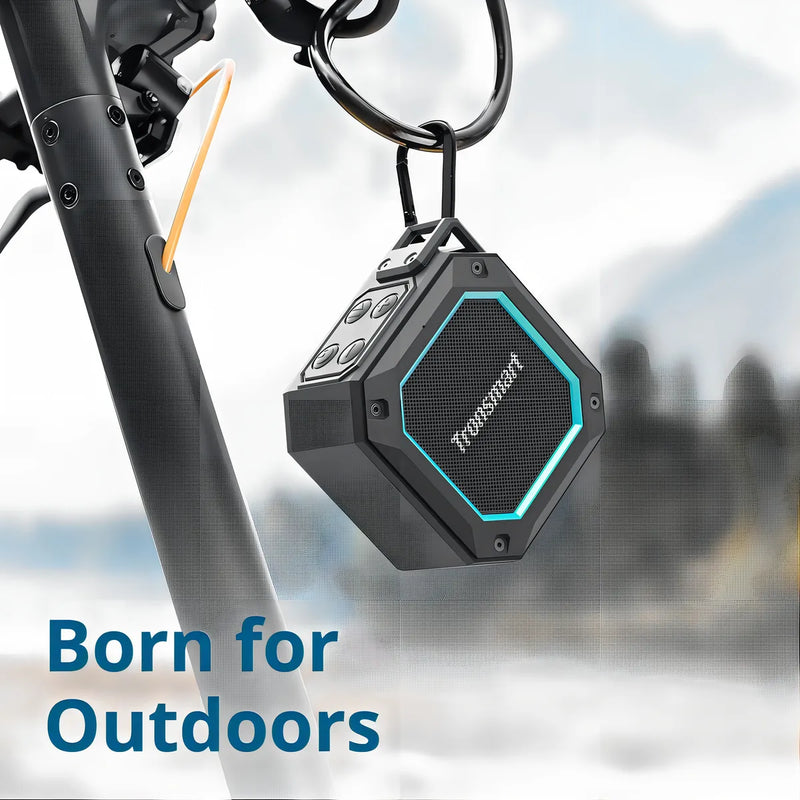 Parlante Tronsmart Groove 2 Groove 2 portátil con bluetooth waterproof negra