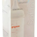 Biberón Softouch Pigeon Pp 330 Ml Color Blanco
