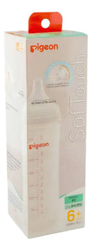Biberón Softouch Pigeon Pp 330 Ml Color Blanco