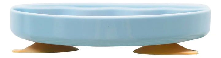 Bluey Juego X3 Piezas, Hora De Comer Con Plato De Succión Celeste Bluey 3-piece