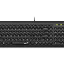Teclado Genius Slimstar Q200 Ultra Delgado Multimedia Usb