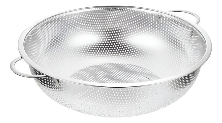 Colador Escurridor Cernidor Tamizador Acero Inoxidable 28 Cm Plateado